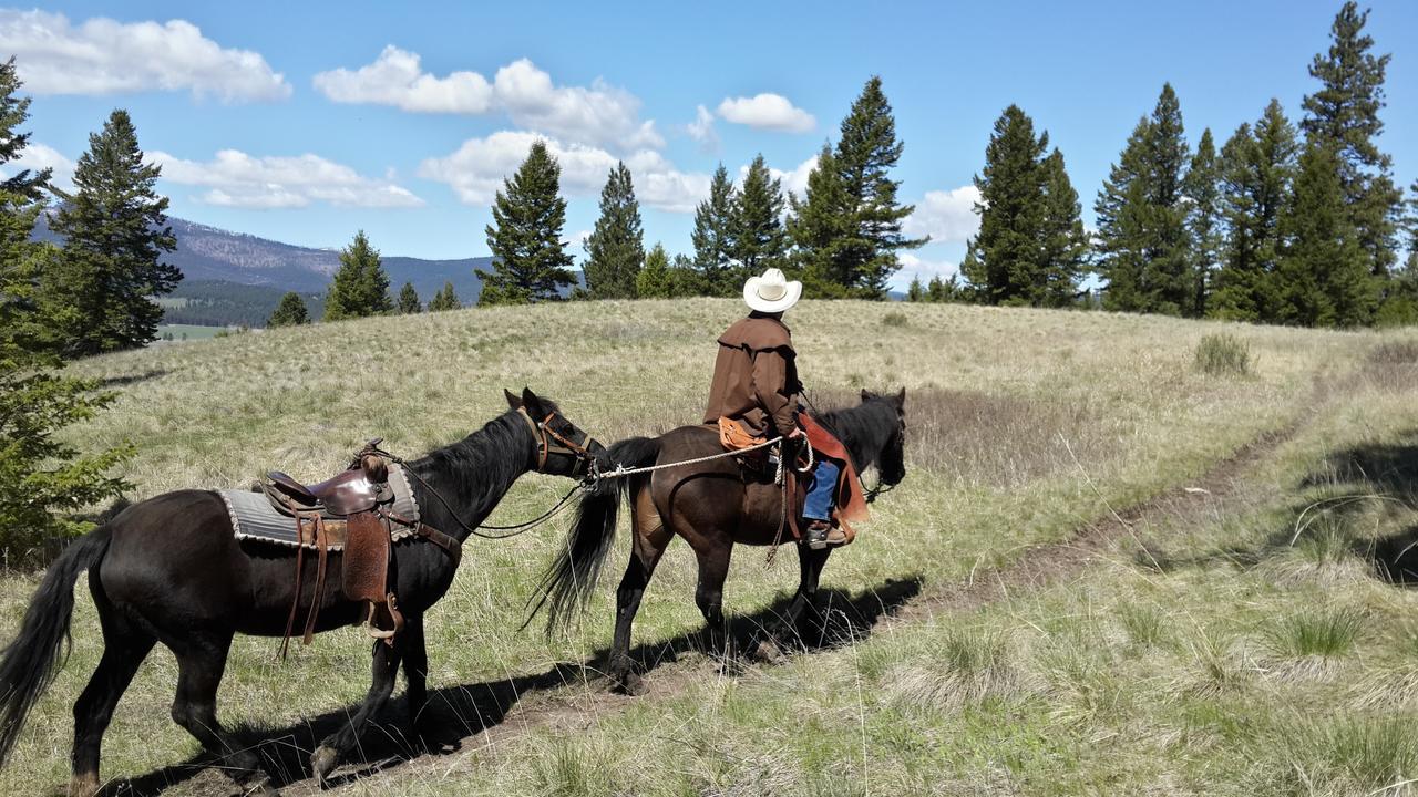 Lonesome Dove Ranch Bed & Breakfast Kalispell Bagian luar foto