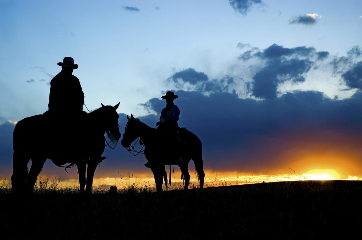 Lonesome Dove Ranch Bed & Breakfast Kalispell Ruang foto