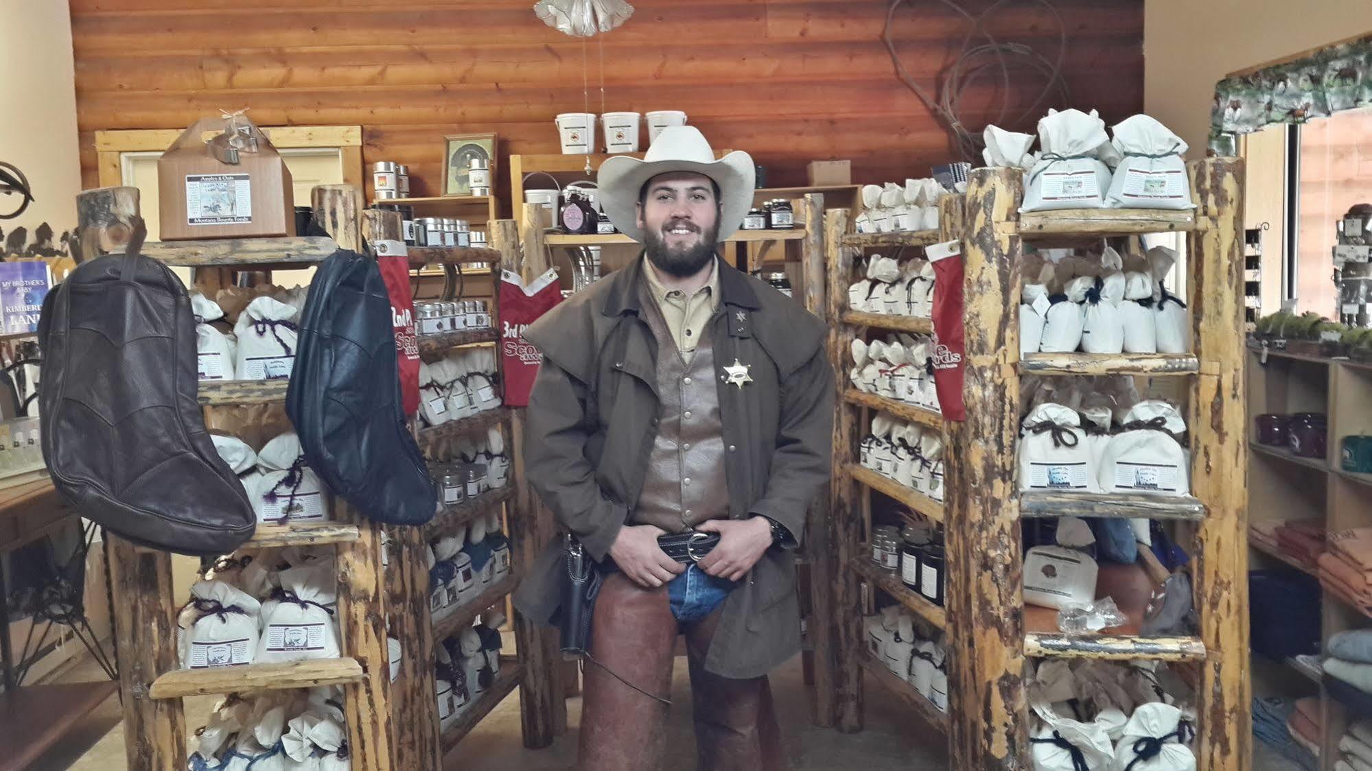 Lonesome Dove Ranch Bed & Breakfast Kalispell Bagian luar foto